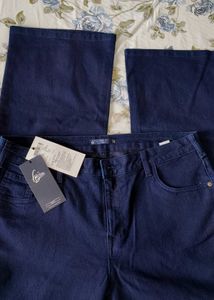 flying machine Flare high rise jeans