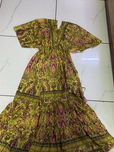 Bohemian Print Maxi Dress