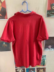 Red Lacoste Polo Shirt (PL521)
