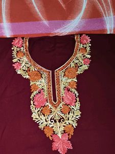 Ethnic Dress Material with Embroidery