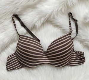 Striped Padded Bra