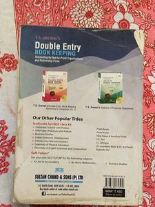 Class 12 TS Grewals Double Entry Book Keeping