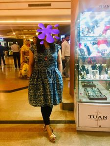 Indigo dress