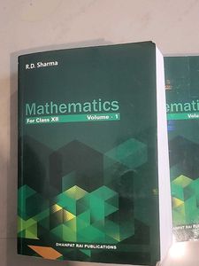 R.D. Sharma Mathematics for Class XII Vol 1 &amp; 2