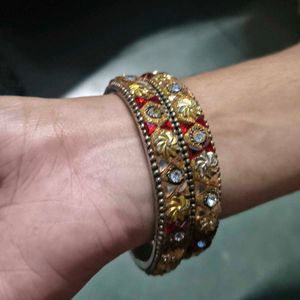 Exquisite Embellished Bangles