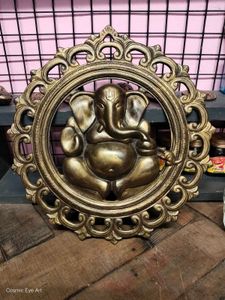 Metal Ganesha Wall Decor