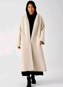Hooded Long Overcoat
