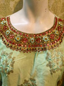 Embellished Mint Green gown