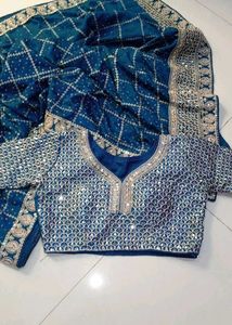 Elegant Teal Lehenga Choli Set