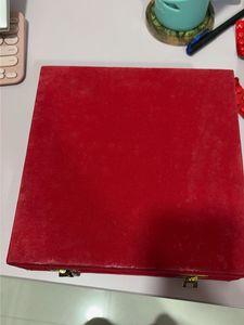 Elegant Red Jewellery Box