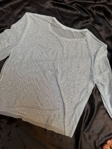 Embellished Top-xs