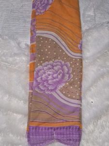 Beautiful Printed Saree without blouse