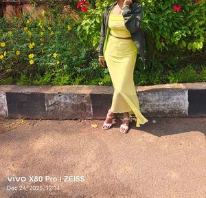 Yellow Co-ord Set - Trendy & Chic