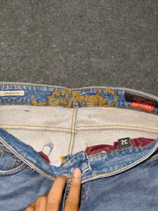 Ed Hardy 'Skuller' Straight Fit Jeans