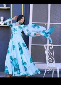 The anarkali suit set