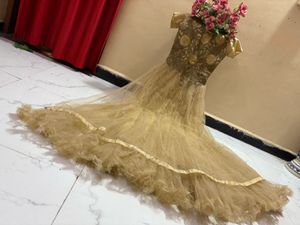 Gold barbie Gown