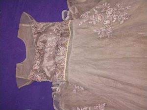 combo pack Party Wear Gown and Green Kurti