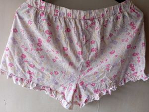 Cute Floral Pajama Shorts