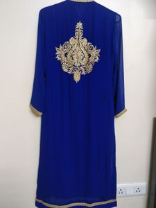 Festive Blue Kurti
