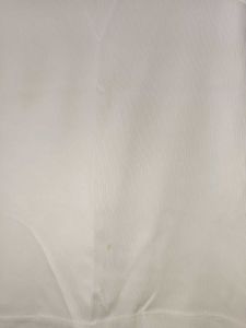 Cream Ribbed Short Sleeve Top