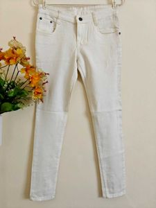🆕 White Cotton Jeans