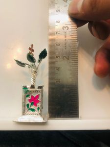 Pure Silver Tulsi (wt:-14.900g)