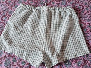Gingham Pajama Shorts