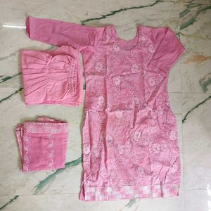 stiched cotton suit New