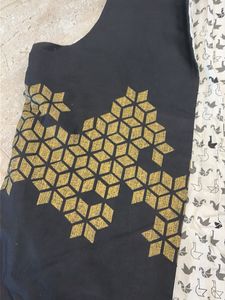 women’s reversible waist coat Black  &amp; White