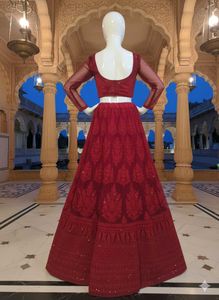 Elegant Red Lehenga Choli