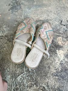 Embellished Ethnic Flats