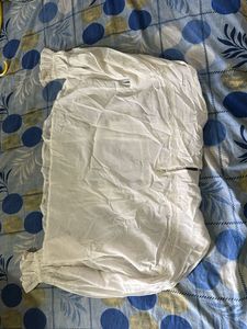 Elegant White Cotton Blouse