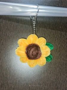 Cute Sunflower Keychain