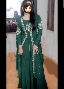 gown with shrug