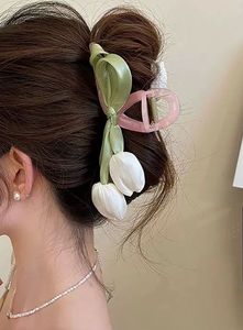 Cute Tulip Hair Claw Clip