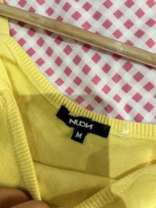 Yellow Spaghetti Strap Top NEVER WORN