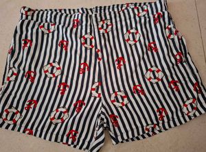 Nautical Striped Shorts