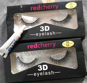 Redcherry Eyelash With Eye Lashes Glue