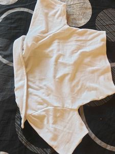 White Crop Top