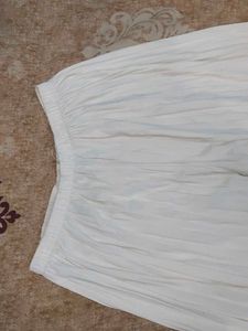 Comfortable White striped Palazzo Pants