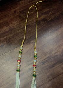 Traditional Gold Necklace and Earrings Set