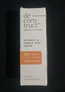 deconstruct vitamin C and Ferulic acid serum