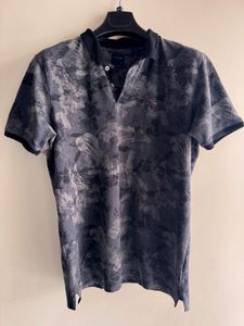 Louis Philippe XL Print Polo Shirt