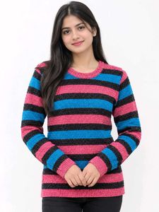 Striped Crew Neck Sweater