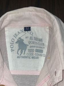 Light Pink Polo Shirt