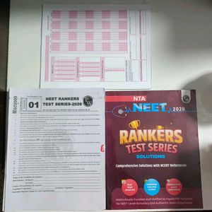 NEET Rankers Test Series 2026