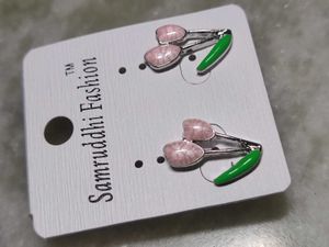 Cute Tulip Stud Earrings 🌷