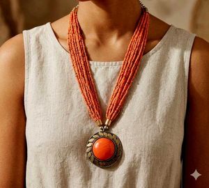Tibetan Beads Necklace
