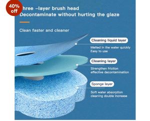 Toilet Bowl Cleaning Brush Set