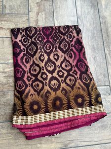 Pure Georgette New Saree Without Tag
